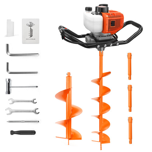 63cc gas powered - gas, auger