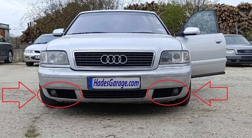 Audi front bumper - d2,