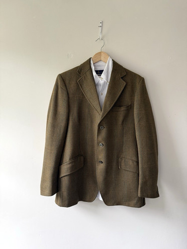 Vintage tweed blazer jacket - vintage,