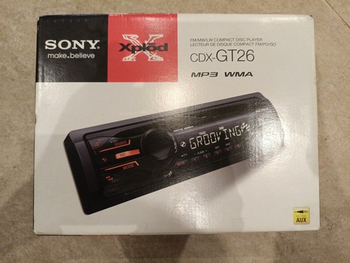 Sony xplod cdx gt26 car - sony,