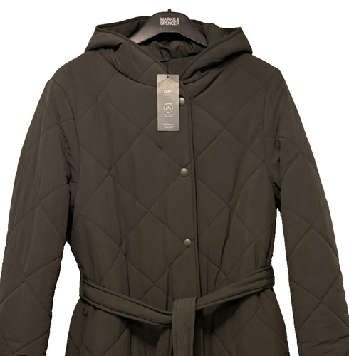 Ladies coat green - green, quilted