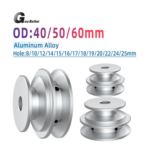 Double groove alu - v-groove, drive