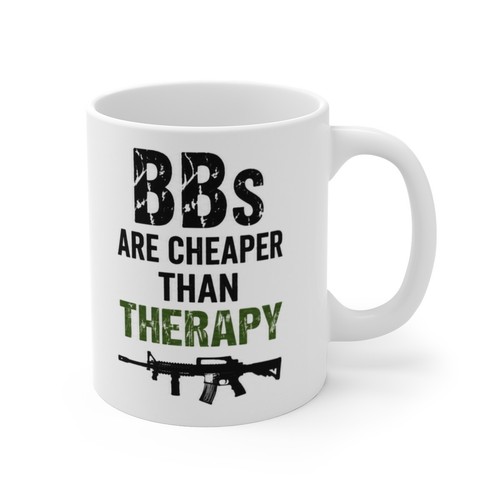 Personalised airsoft mug bbs - mug,