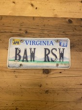 Vintage virginia car - us,