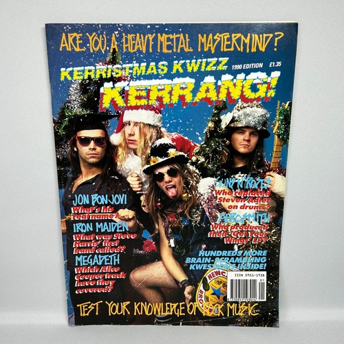 Vintage kerrang magazine - kerrang!,