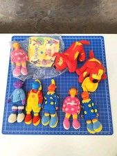 Vintage/retro 2001 CBeebies Tweenies McDonald's Figures. Complete Set And Extras