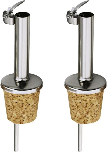 Piece wine pourer cork - wine, pourer,