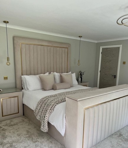 Linestyle art deco bed - tv,