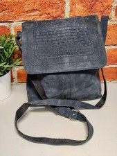 NEXT NAVY BLUE WOVEN SUEDE