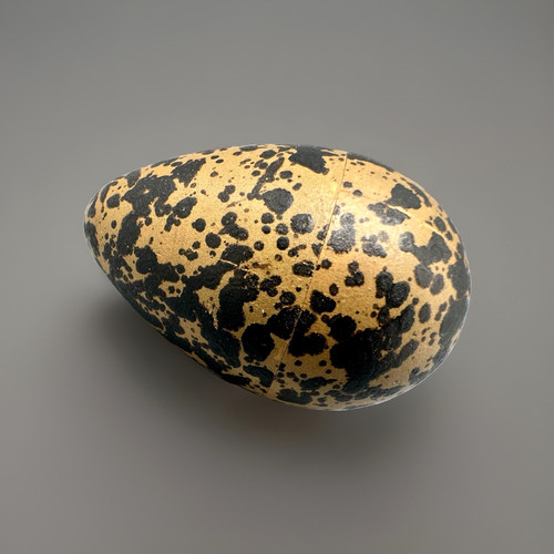 C1850 hand painted wooden - hand,