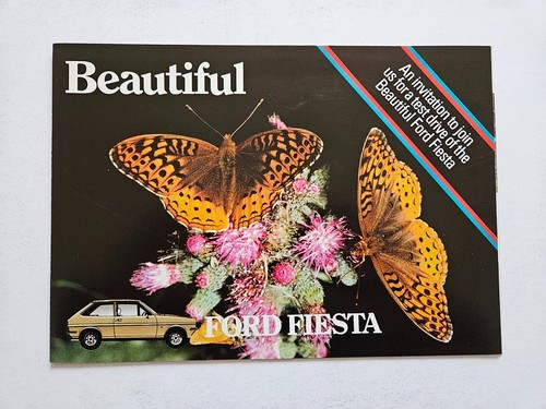 Ford fiesta mk1 sales brochure - ford,