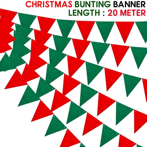 10m colour bunting flags - 10m,