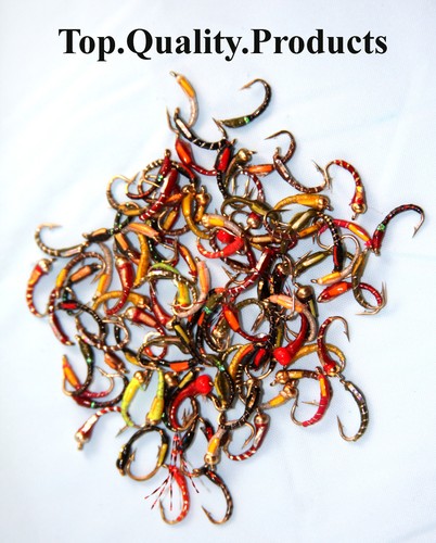 Buzzer trout flies assortment - buzzer,