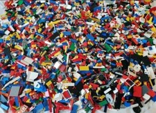 Genuine Lego Bundle 1kg-1000 pieces  Mixed Bricks ! Pieces + 2 MINIFIGURES !!!!
