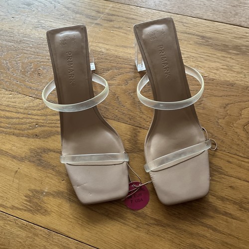 Ladies shoes clear - , strappy