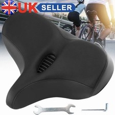 Extra wide comfort bike saddle - wide,