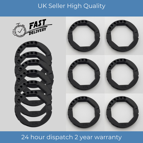 60mm octagonal split hinged - 60mm,