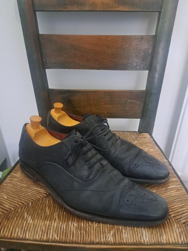Loake brogues black leather - brogues, uk