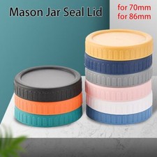 Reusable for Wide Mouth Jar Seal Bottle Cover 70mm 86mm Mason Jar Lid Good Seal
