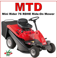 Mtd lawnfite rdhe minirider - mtd,