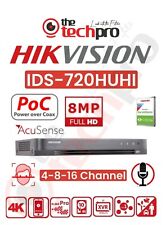 Hikvision 8MP POC DVR 4K Turbo