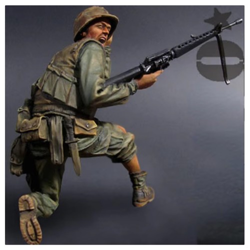 Resin figure model kit - resin,