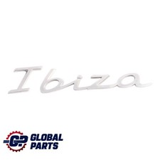 Seat Ibiza Rear Trunk Boot Lid Tailgate Lettering Badge Label Chrome 6F0853687