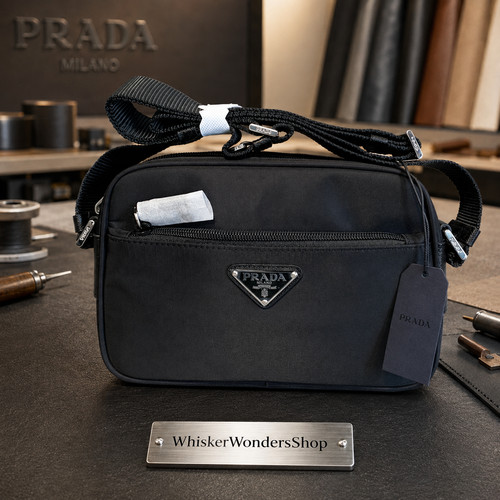Prada nylon shoulder - re-nylon, bag