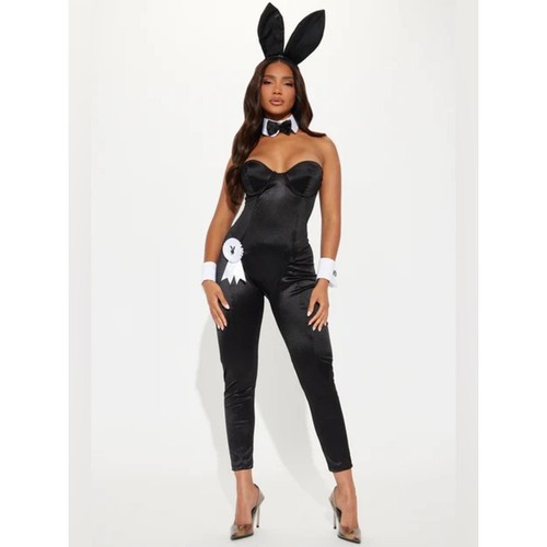 Playboy black strapless bunny - strapless,