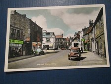 Postcard of Market Place, Otley (showing old cars, street scene) Unposted RP