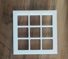 Window Frame White Dolls House
