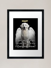 Angel dogs - Kuvasz Framed Art
