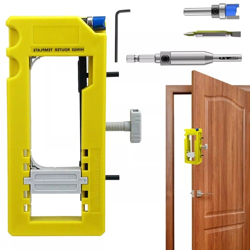 Door hinge mortise jig kit - door,