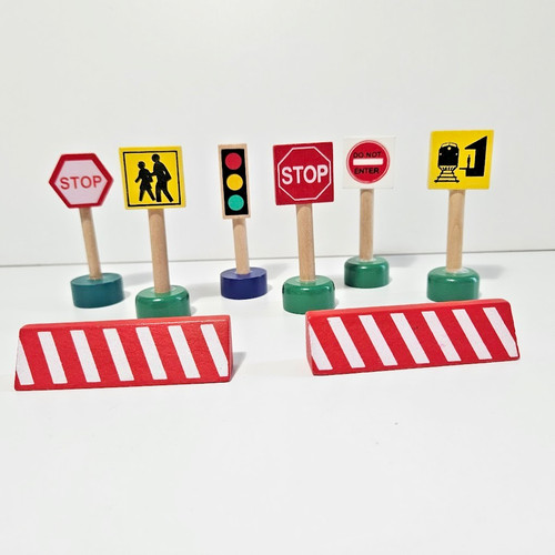 Wooden railway train track - wooden,