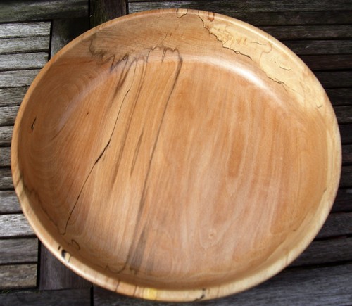 Beautiful 34cm hand turned - beautiful,