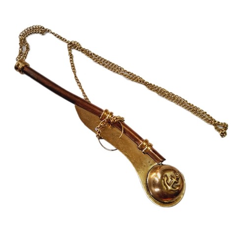 Vintage brass bosun - vintage, pipe