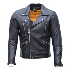 Mens Goldtop 619 Black Leather