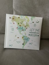 Photo Album Scrapbook Let the Adventure Begin. Never Used Free post.