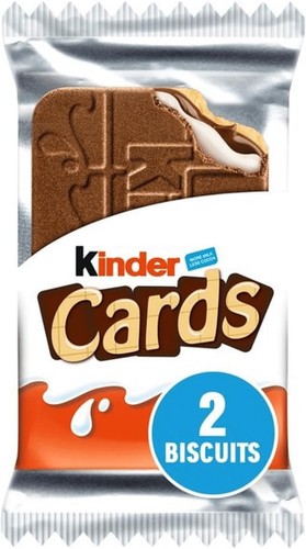 Kinder cards wafer - kinder, biscuit
