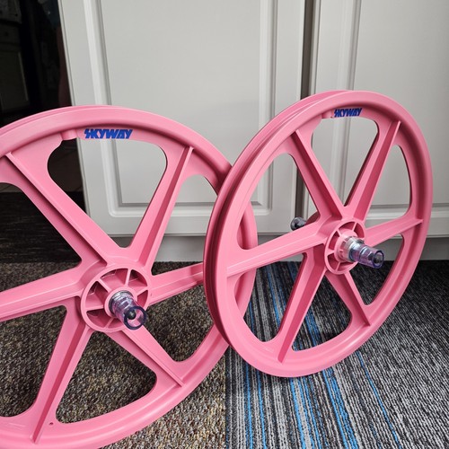 New pink blue - new, w/
