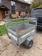 Erde 122 Trailer 4'x3' with High Side Mesh and Covers