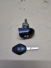Bmw E46 Convertible Drivers Door Lock Barrel And Key Black