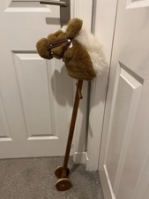 Traditional Wooden Hobby Horse From 1990s. Ex Condition