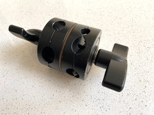 Camera Tripod Dual Head Grip Swivel Head Holder Bracket adjustable clamp