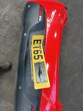 Vauxhall Astra Gtc Rear Bumper 2015 With Sensors In Red