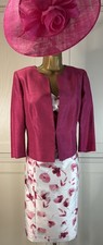 Jacques Vert UK 14 Pink Dress