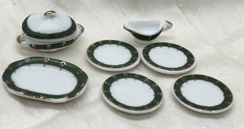 Dolls house porcelain - , dinner