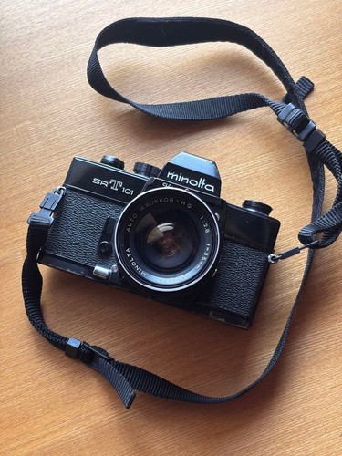Minolta srt101 black 35mm slr - srt101,