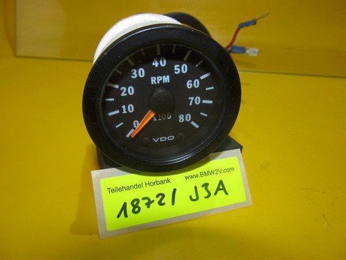 Vdo tachometer auxiliary - tachometer,
