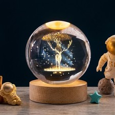 3D And 2D Crystal Ball LED